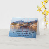 Carte Louisa May Alcott a inspiré QUOTE (Fleur jaune)