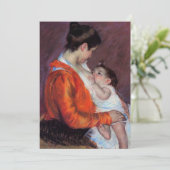 Carte Louise Nuring Son Enfant | Mary Cassatt (Debout devant)