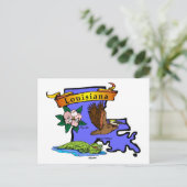 Carte Louisiane (Debout devant)