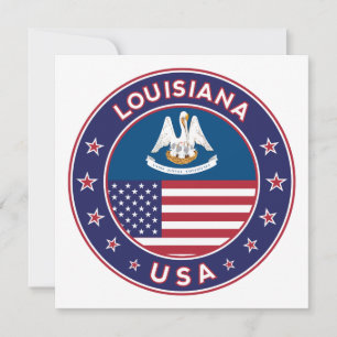 Carte Louisiane