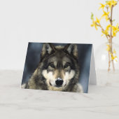 Carte Loup (Fleur jaune)