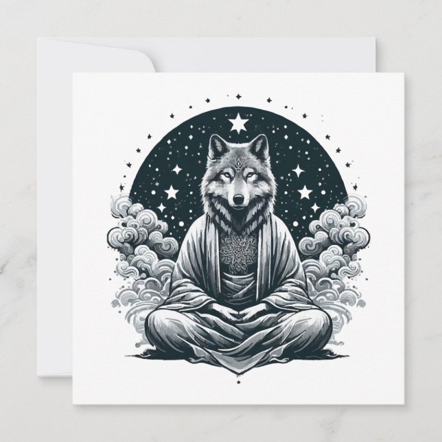 Carte Loup averti (Devant)