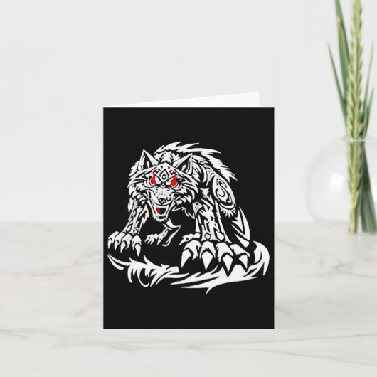 Carte Loup Black Jacob Fatu (Devant)