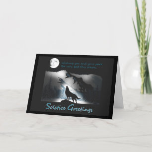 Carte Loup de solstice