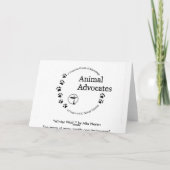 Carte Loup d'hiver (Dos)