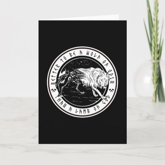 Carte Loup d'Odin (Devant)