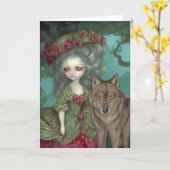 Carte Loup-Garou : La Forêt (Fleur jaune)