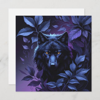 Carte Loup noir