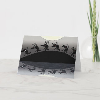Carte Loups-garou de Halloween