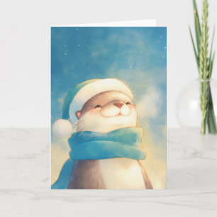 Carte Loutre joyeuse