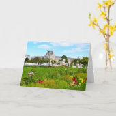 Carte Louvre Paris (Fleur jaune)