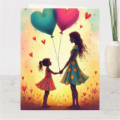 Carte Love-Add your special message  (Dos)