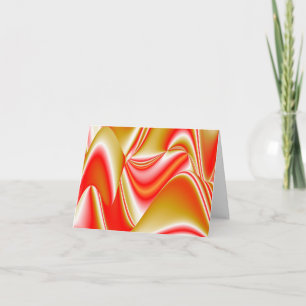 Carte Love and Gold Abstrait 3D Rainbowart