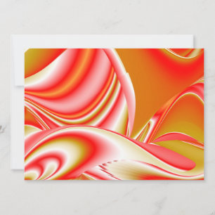 Carte Love and Gold Abstrait 3D Rainbowart