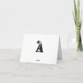 Carte Love and Gold Abstrait 3D Rainbowart (Dos)