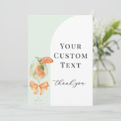 Carte Love At First Spritz Custom Bridal Shower Sign (Debout devant)