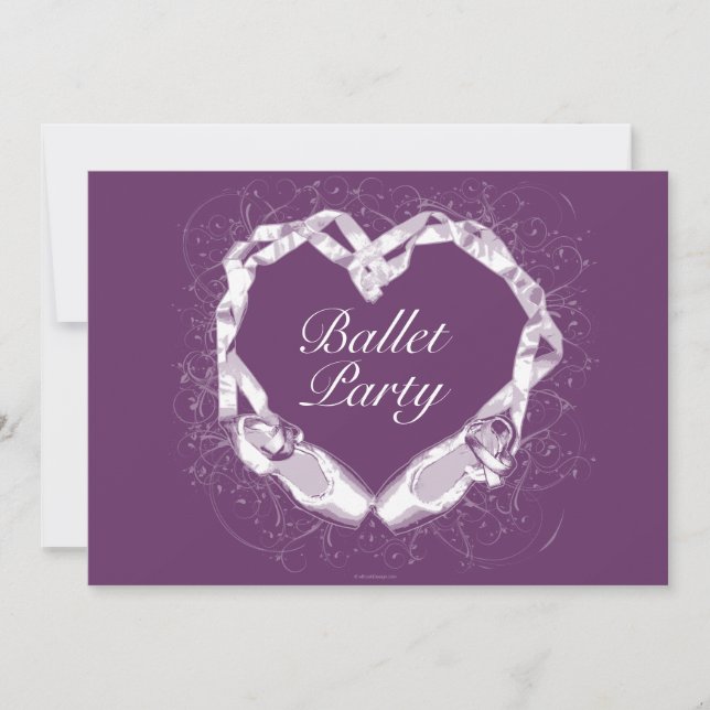 Carte Love Ballet (Devant)