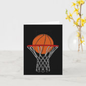 Carte Love Basketball 4 (Fleur jaune)