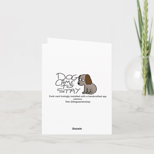 Carte Love bug card (Dos)