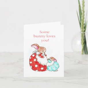 Carte Love Bunny Card