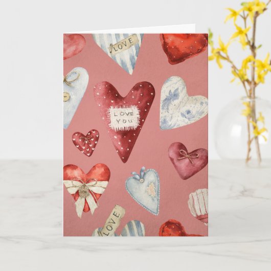 Carte Love card (Fleur jaune)