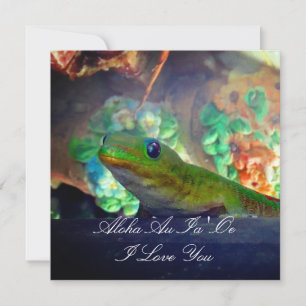 Carte Love Gecko