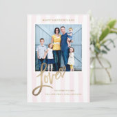 Carte Love Heart Valentine's Day Card (Debout devant)