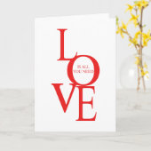 Carte Love is all you need (Fleur jaune)