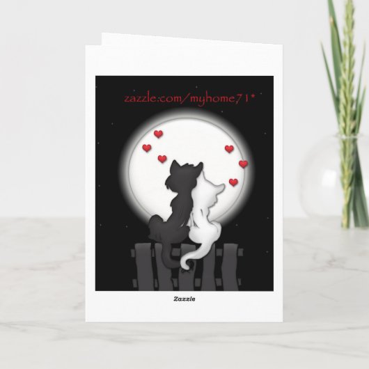 Carte Love Moon (Dos)