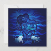 Carte Love, Passion act - paire avec dauphin (Devant)