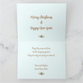 Carte Love Peace Joy Berries Noël Holiday (Intérieur)