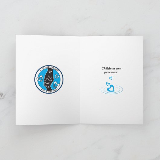 Carte Love & Protect 1_Greeting Card (Intérieur)