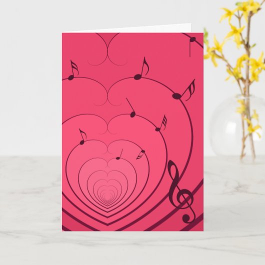 Carte Love Song (Fleur jaune)