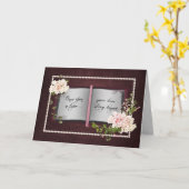 Carte Love Story mariage anniversaire (Fleur jaune)