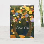 Carte Love Tree Card (Devant)