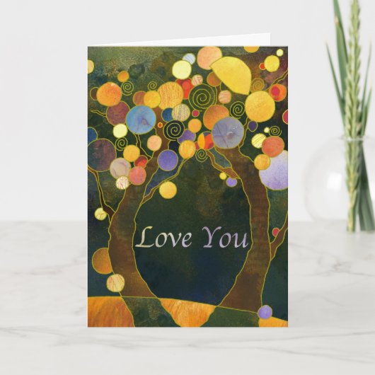 Carte Love Tree Card (Devant)