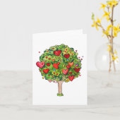 Carte Love Tree Card (Fleur jaune)