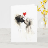 Carte Love Unleashed (Fleur jaune)