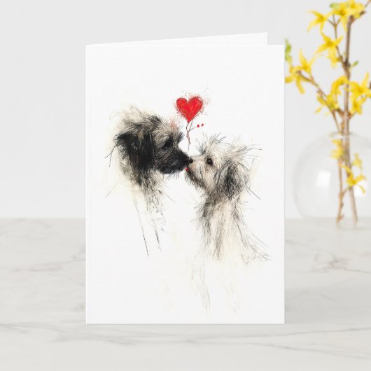 Carte Love Unleashed (Fleur jaune)