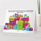 Carte Love USA graffiti art mur. (Dos)