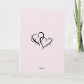 Carte Love Wins Message Photo Coeurs Valentine (Dos)