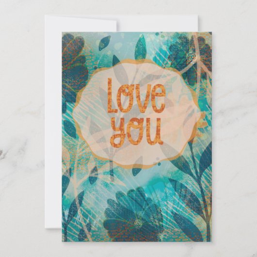 Carte Love You (Devant)