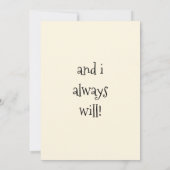 Carte Love You a Latte Anniversary Card (Dos)