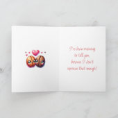 Carte Love You a Latte | Drôle café romantique (Intérieur)