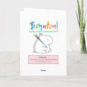 Carte LOVE YOU Boynton kittycat (Dos)