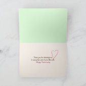 Carte Love You craie dessin (Intérieur)