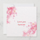 Carte Love You Forever (Devant)