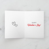 Carte Love You Honey | Bee Themed Valentine's Day (Intérieur)
