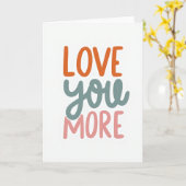 Carte Love You More Card (Fleur jaune)