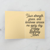 Carte Love you more than words can say  (Intérieur)